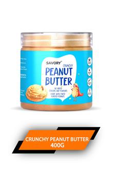 Savory Crunchy Peanut Butter 400g
